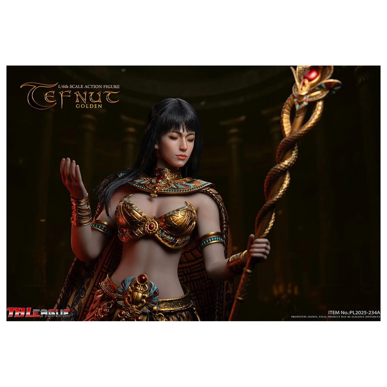 Tefnut akciófigura 1/6 Golden Edition 30 cm termékfotó