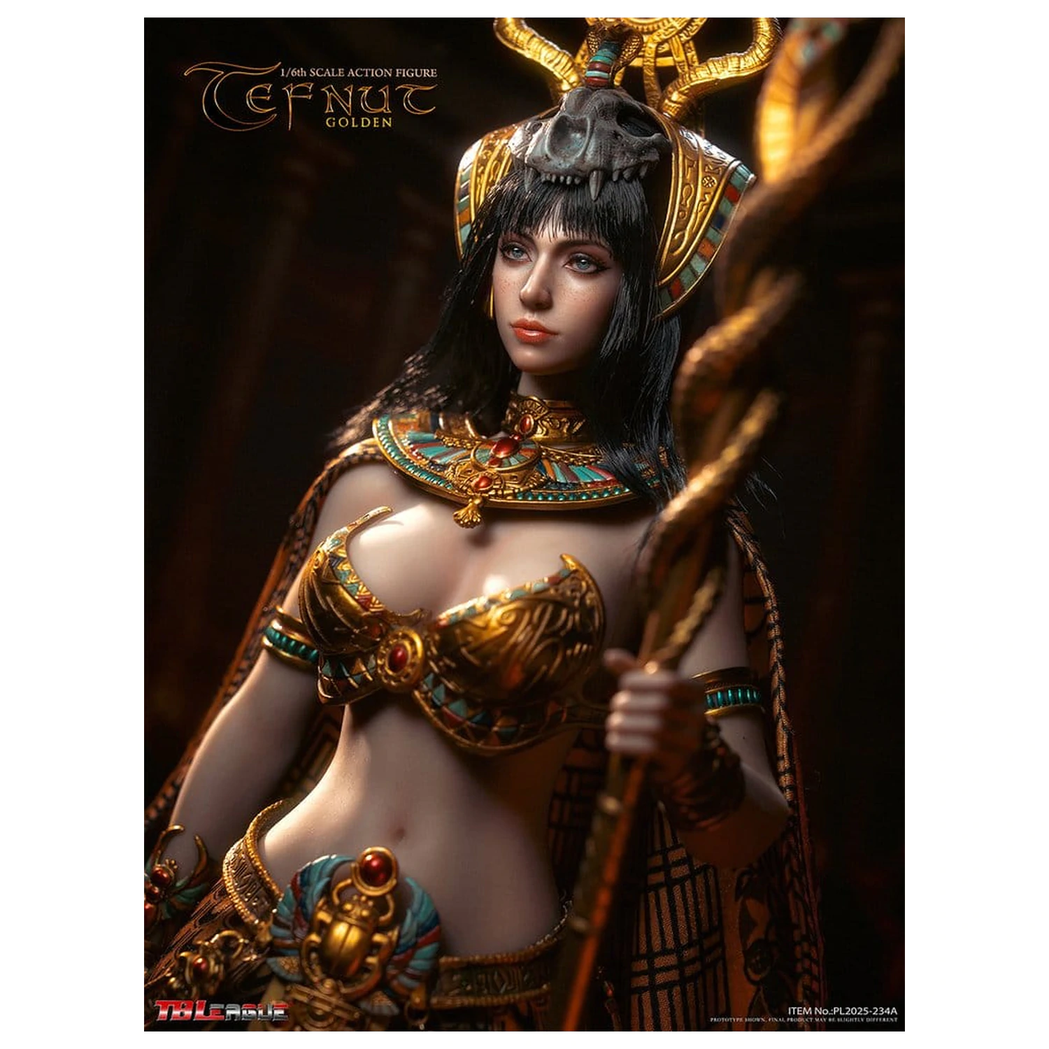 Tefnut akciófigura 1/6 Golden Edition 30 cm termékfotó