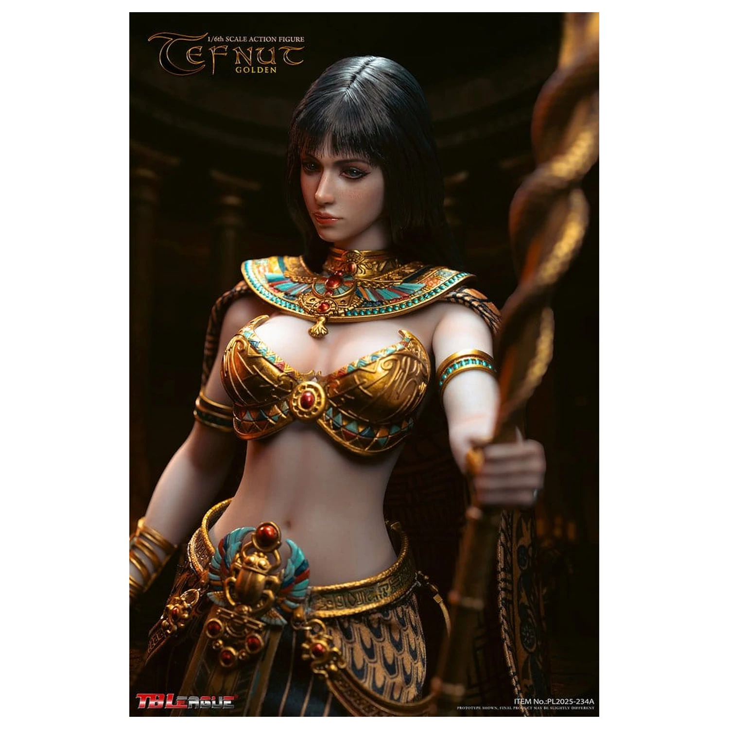 Tefnut akciófigura 1/6 Golden Edition 30 cm termékfotó