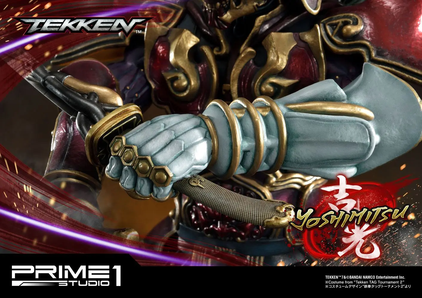 Tekken Statue 1/4 Yoshimitsu 70 cm termékfotó