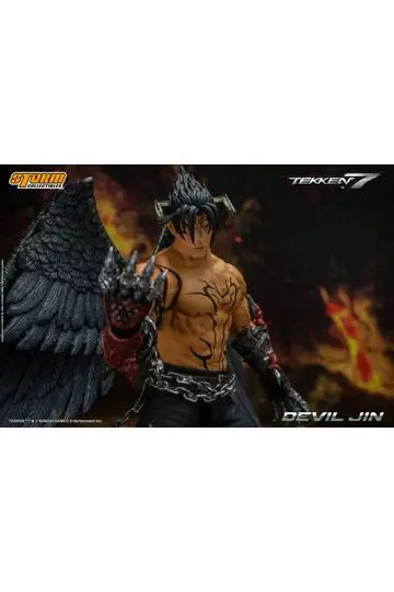 Tekken 7 1/12 Devil Jin akciófigura 18 cm termékfotó