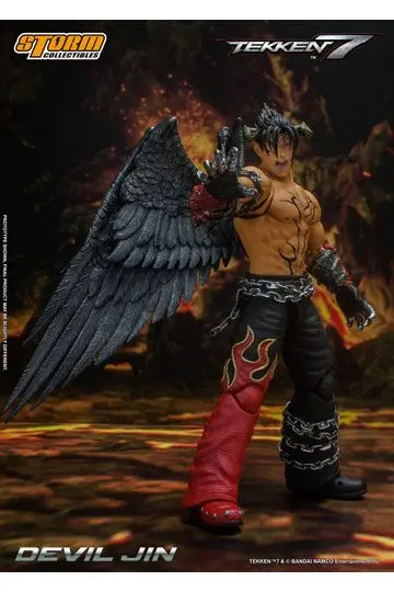 Tekken 7 1/12 Devil Jin akciófigura 18 cm termékfotó