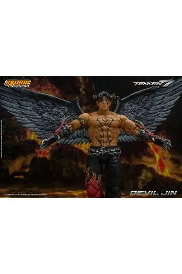 Tekken 7 1/12 Devil Jin akciófigura 18 cm termékfotó