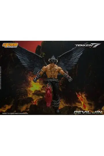 Tekken 7 1/12 Devil Jin akciófigura 18 cm termékfotó