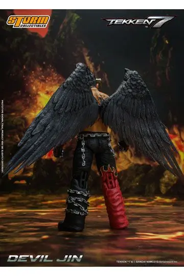 Tekken 7 1/12 Devil Jin akciófigura 18 cm termékfotó