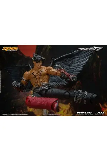 Tekken 7 1/12 Devil Jin akciófigura 18 cm termékfotó
