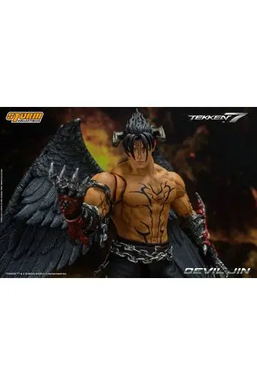 Tekken 7 1/12 Devil Jin akciófigura 18 cm termékfotó