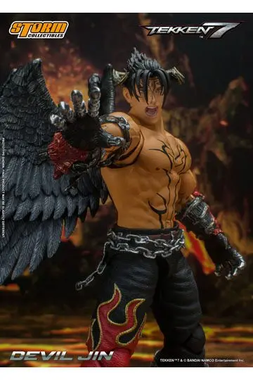 Tekken 7 1/12 Devil Jin akciófigura 18 cm termékfotó