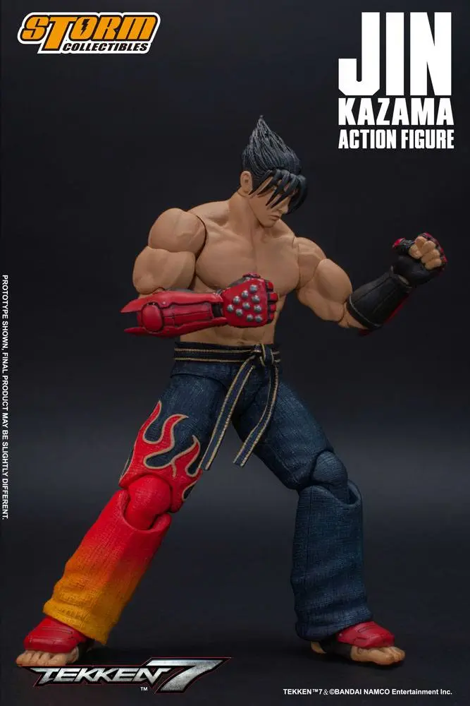 Tekken 7 1/12 Jin Kazama akciófigura 17 cm termékfotó