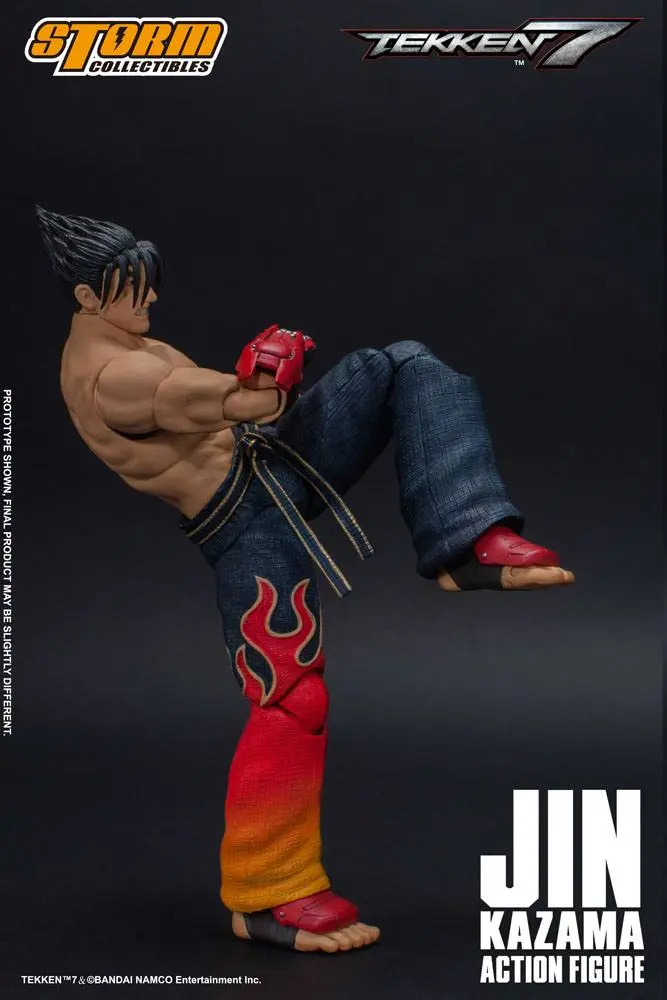 Tekken 7 1/12 Jin Kazama akciófigura 17 cm termékfotó