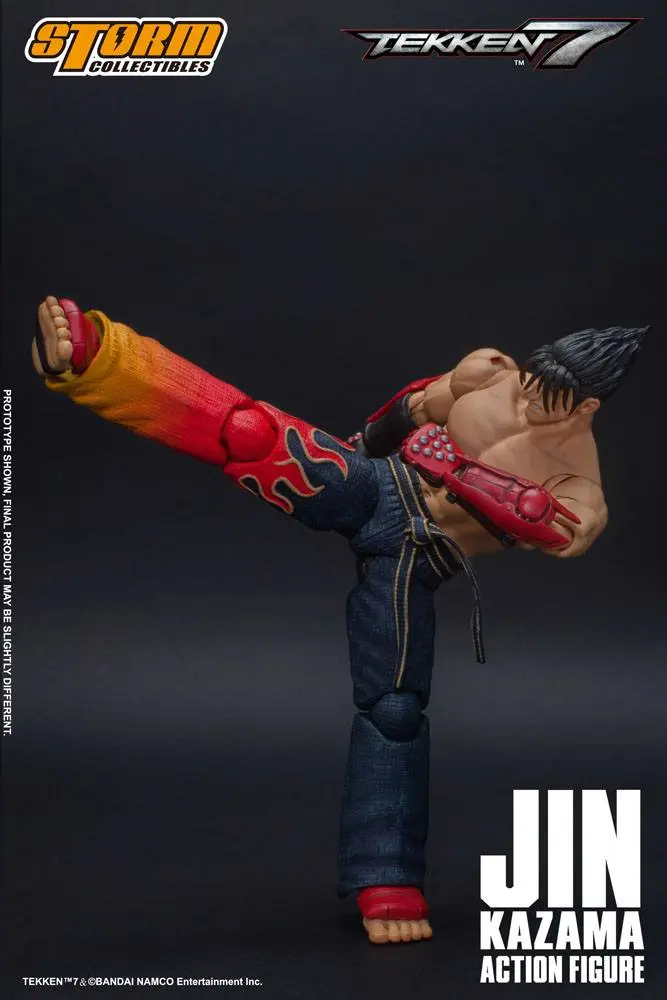 Tekken 7 1/12 Jin Kazama akciófigura 17 cm termékfotó