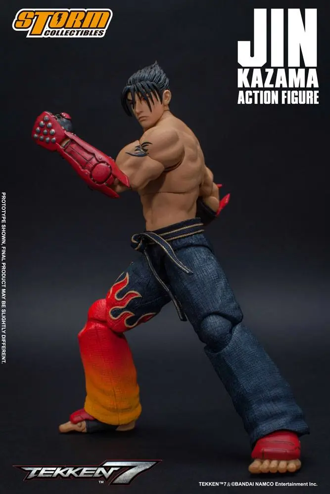 Tekken 7 1/12 Jin Kazama akciófigura 17 cm termékfotó
