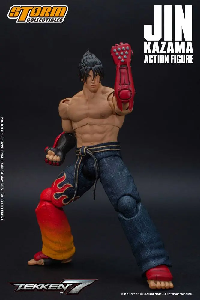 Tekken 7 1/12 Jin Kazama akciófigura 17 cm termékfotó
