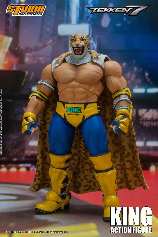 Tekken 7 1/12 King akciófigura 18 cm termékfotó