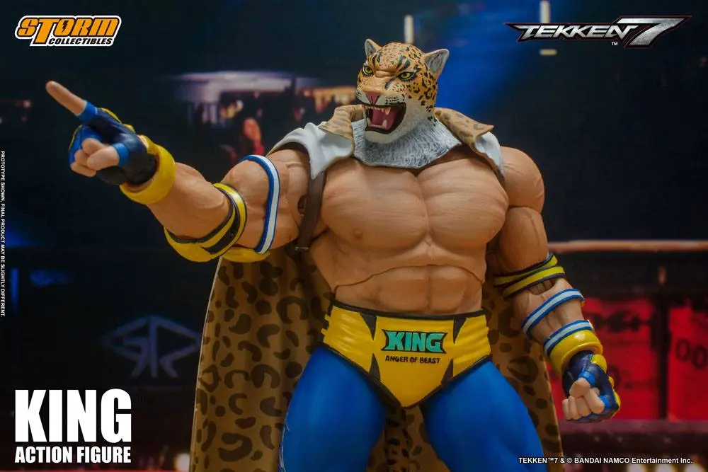 Tekken 7 1/12 King akciófigura 18 cm termékfotó
