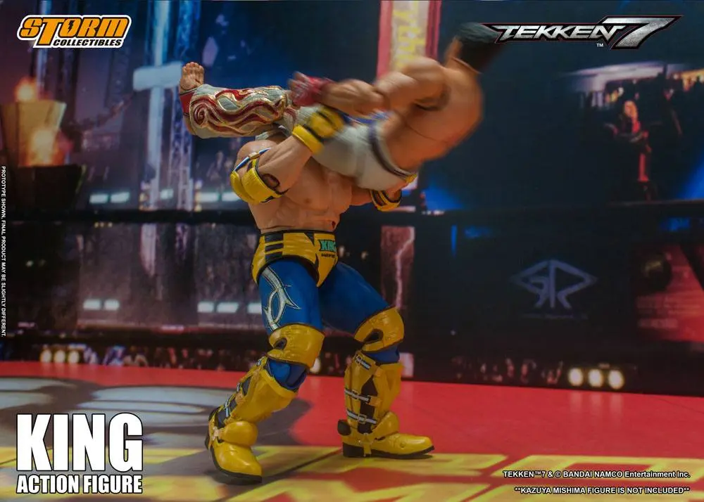 Tekken 7 1/12 King akciófigura 18 cm termékfotó