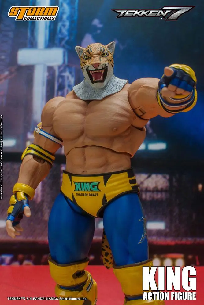 Tekken 7 1/12 King akciófigura 18 cm termékfotó