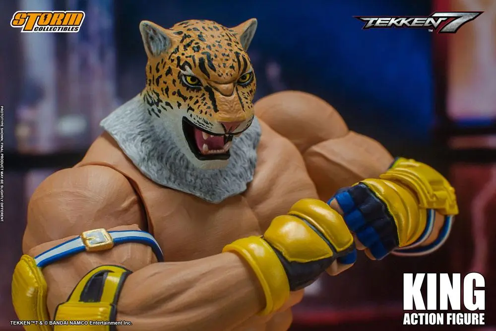 Tekken 7 1/12 King akciófigura 18 cm termékfotó