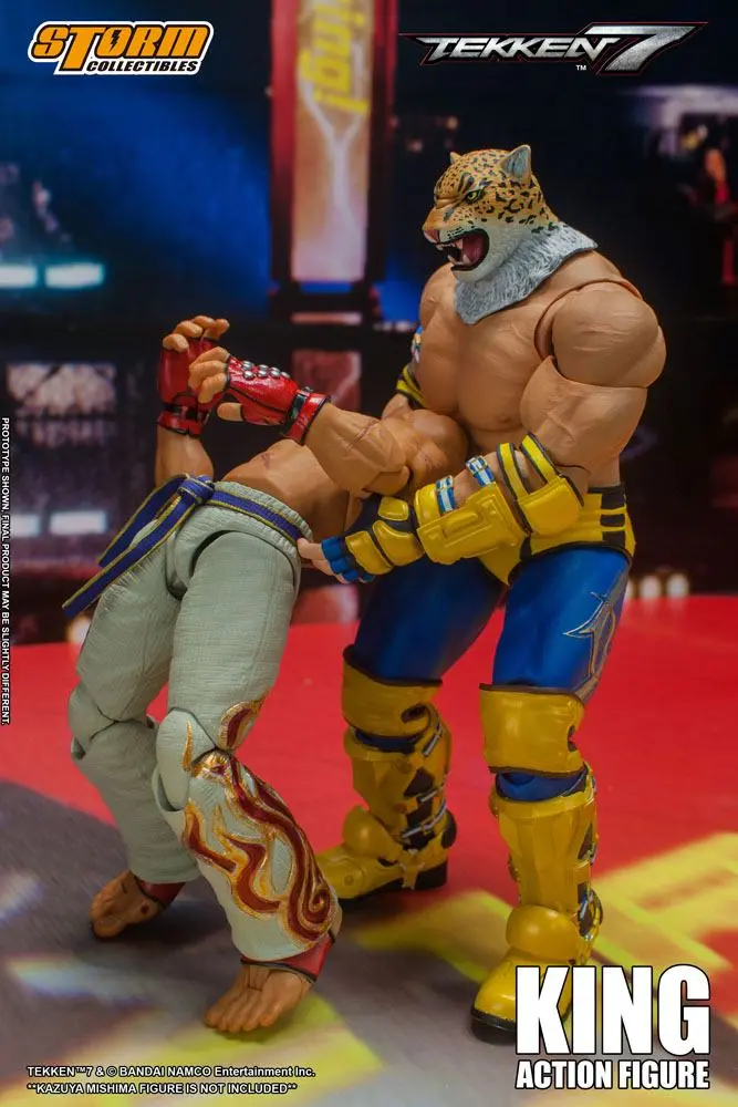 Tekken 7 1/12 King akciófigura 18 cm termékfotó