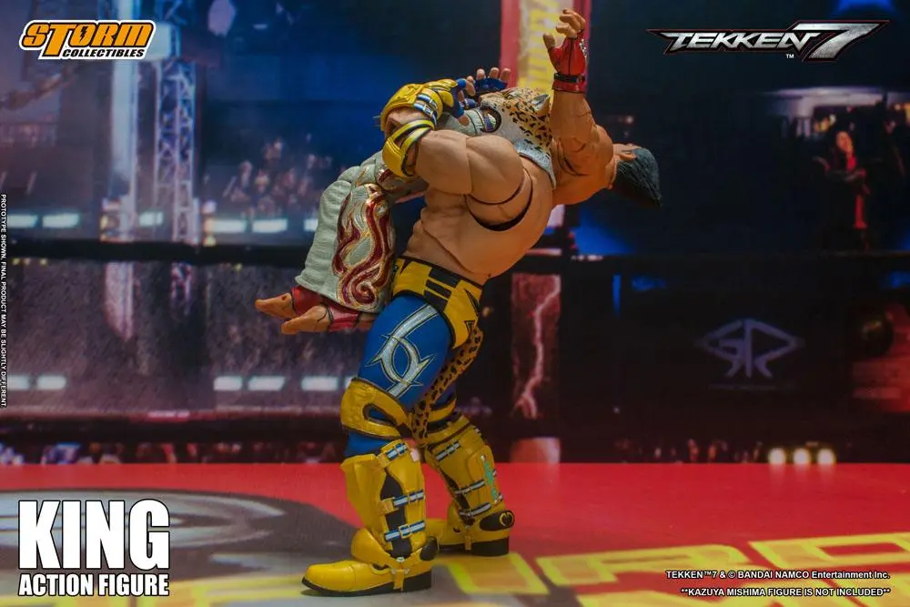 Tekken 7 1/12 King akciófigura 18 cm termékfotó