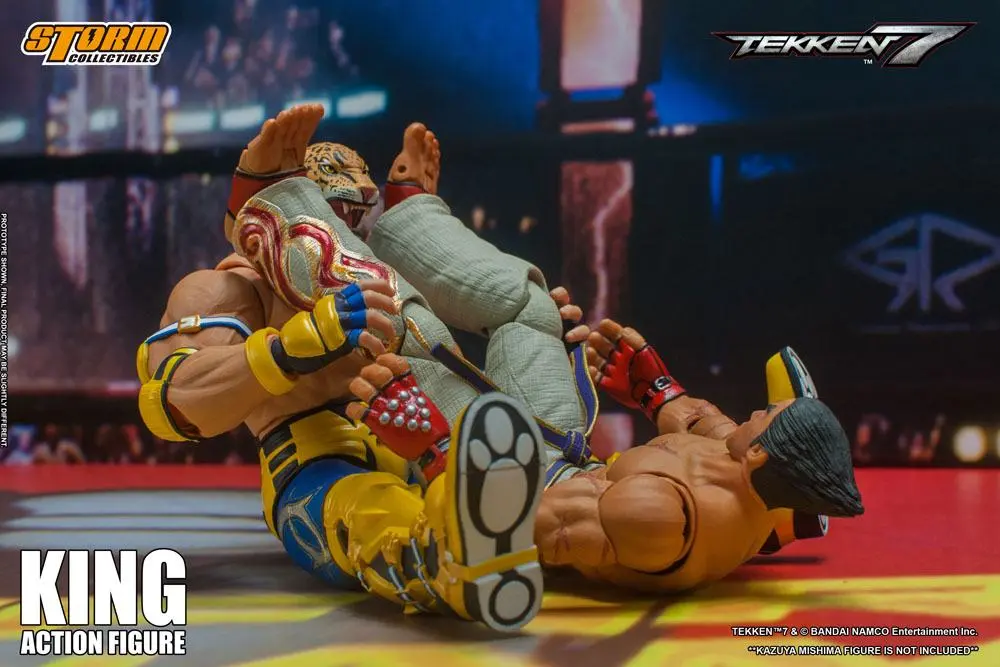 Tekken 7 1/12 King akciófigura 18 cm termékfotó