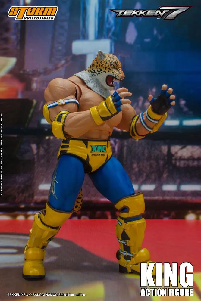 Tekken 7 1/12 King akciófigura 18 cm termékfotó