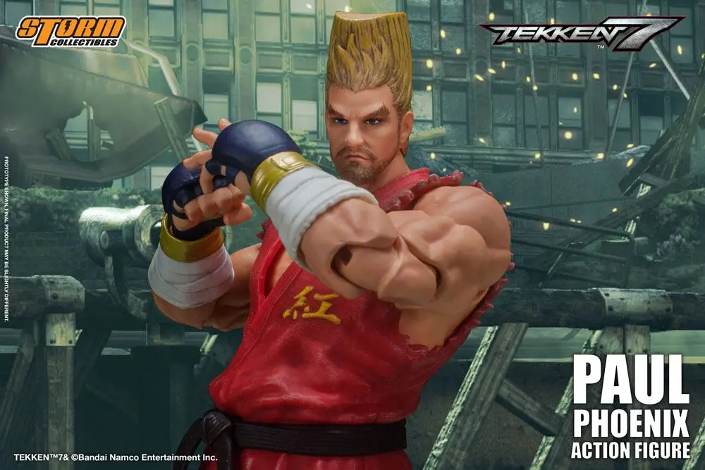 Tekken 7 1/12 Paul Phoenix akciófigura 18 cm termékfotó
