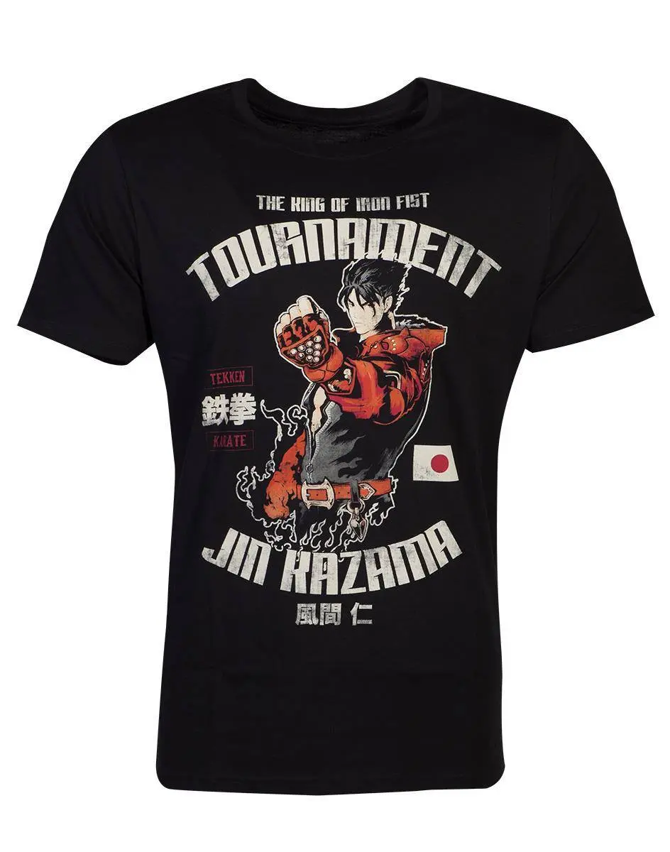 Tekken póló Jin Kazama termékfotó