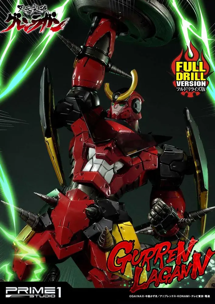 Tengen Toppa Gurren Lagann Gurren Lagann Full Drill Version szobor figura 102 cm termékfotó