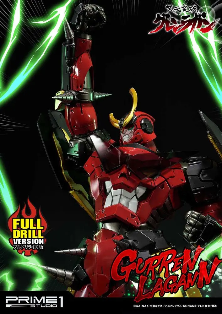 Tengen Toppa Gurren Lagann Gurren Lagann Full Drill Version szobor figura 102 cm termékfotó