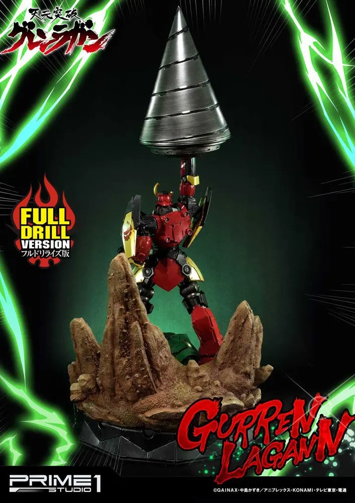 Tengen Toppa Gurren Lagann Gurren Lagann Full Drill Version szobor figura 102 cm termékfotó