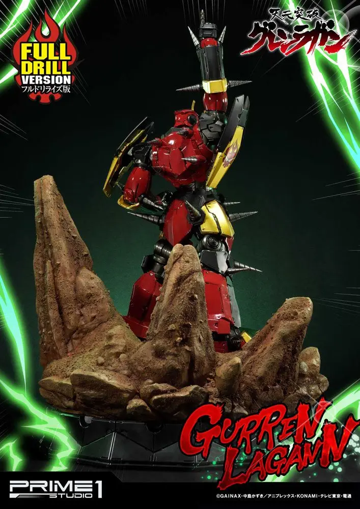 Tengen Toppa Gurren Lagann Gurren Lagann Full Drill Version szobor figura 102 cm termékfotó