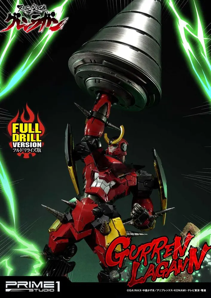 Tengen Toppa Gurren Lagann Gurren Lagann Full Drill Version szobor figura 102 cm termékfotó