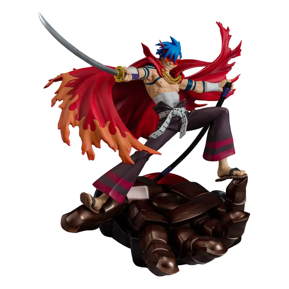 Tengen Toppa Gurren Lagann Kamina &amp; Gurren PVC szobor figura 27 cm termékfotó