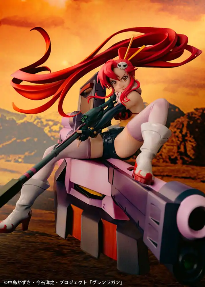 Tengen Toppa Gurren Lagann PVC szobor figura Yoko & Yoko M Ttank 25 cm      termékfotó