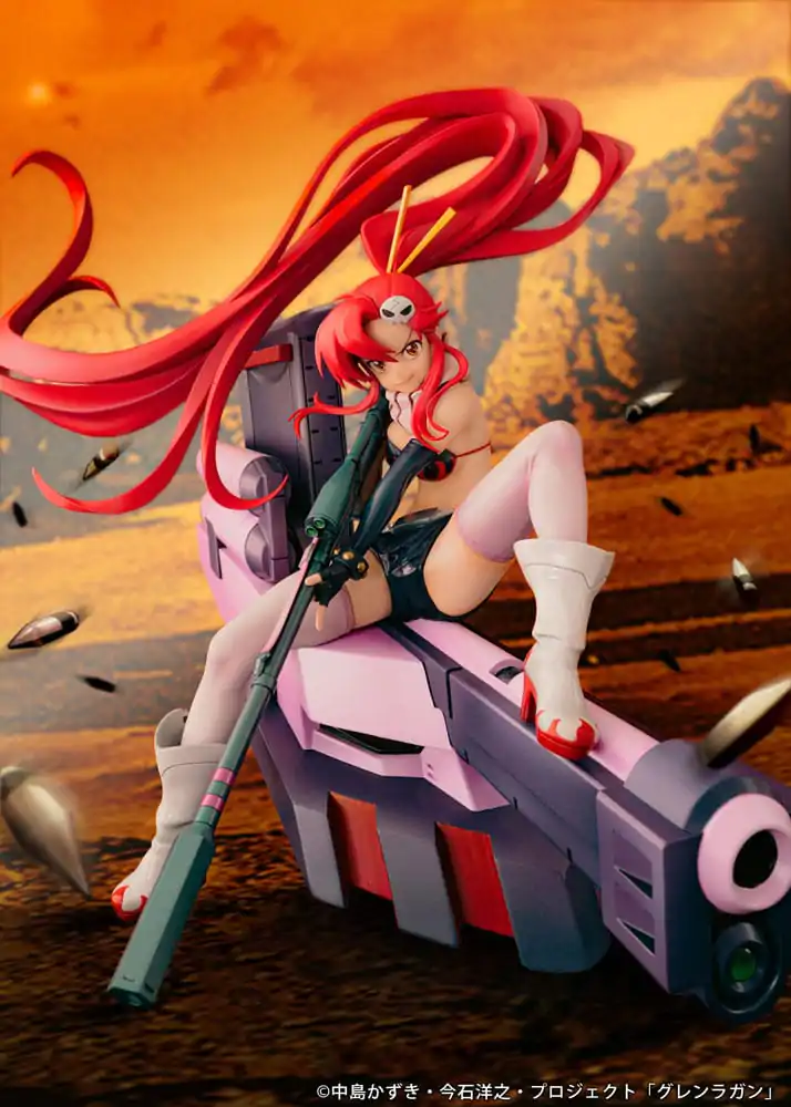 Tengen Toppa Gurren Lagann PVC szobor figura Yoko & Yoko M Ttank 25 cm      termékfotó