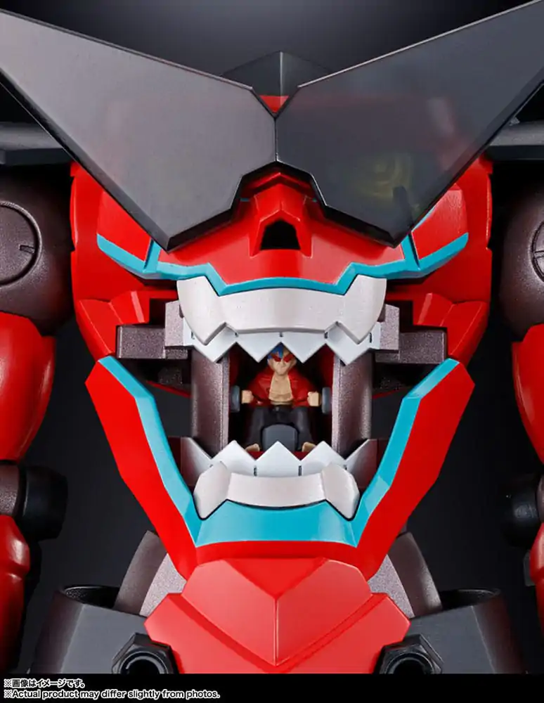 Tengen Toppa Gurren Lagann Soul of Chogokin Diecast GX-107 Gurren Lagann &amp; Giga Drill Set akciófigura 18 cm termékfotó