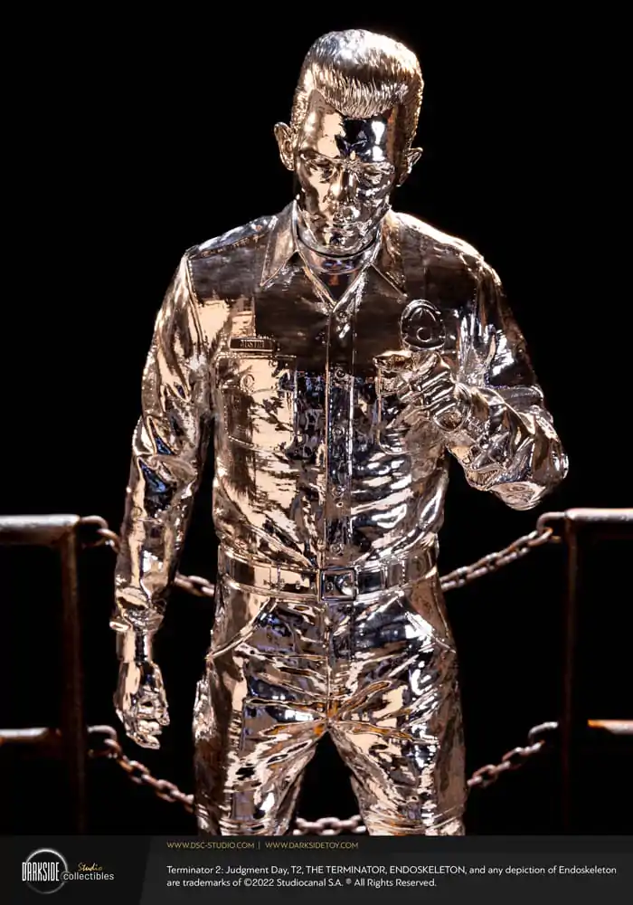 Terminator 2 Judgement Day 1/3 T-1000 Liquid Metal 30th Anniversary Edition szobor figura 70 cm termékfotó