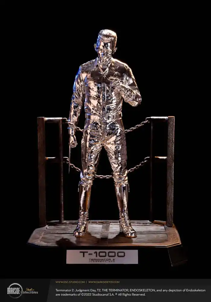 Terminator 2 Judgement Day 1/3 T-1000 Liquid Metal 30th Anniversary Edition szobor figura 70 cm termékfotó