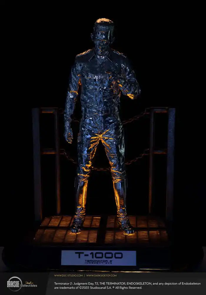 Terminator 2 Judgement Day 1/3 T-1000 Liquid Metal 30th Anniversary Edition szobor figura 70 cm termékfotó