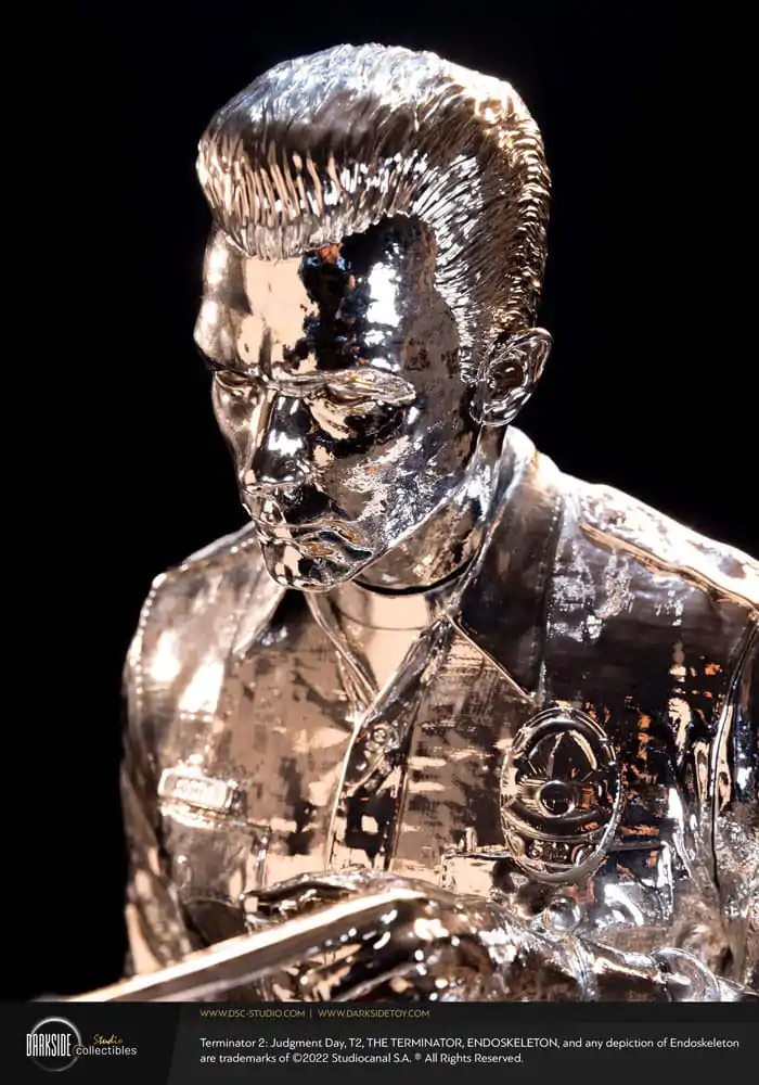 Terminator 2 Judgement Day 1/3 T-1000 Liquid Metal 30th Anniversary Edition szobor figura 70 cm termékfotó