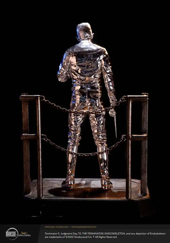 Terminator 2 Judgement Day 1/3 T-1000 Liquid Metal 30th Anniversary Edition szobor figura 70 cm termékfotó