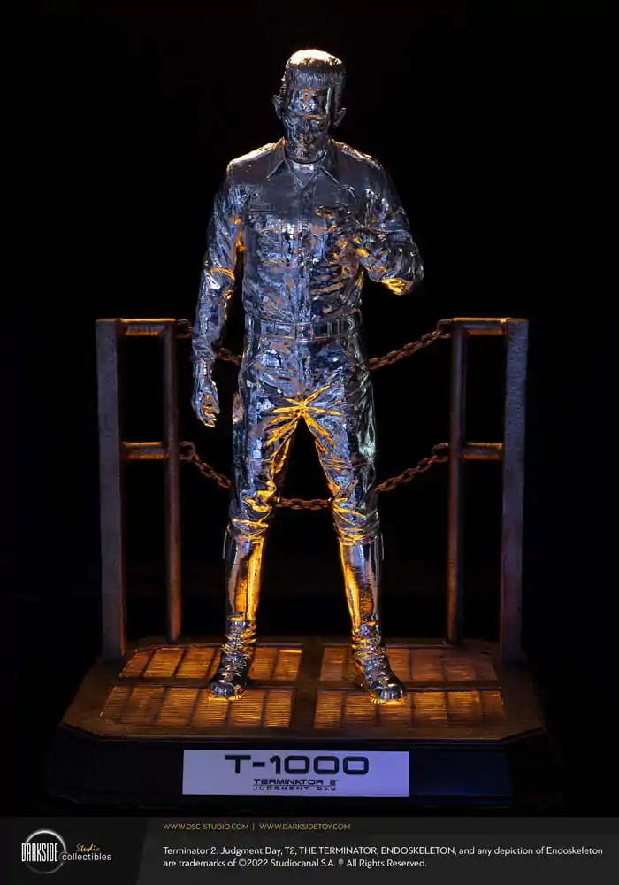Terminator 2 Judgement Day 1/3 T-1000 Liquid Metal 30th Anniversary Edition szobor figura 70 cm termékfotó