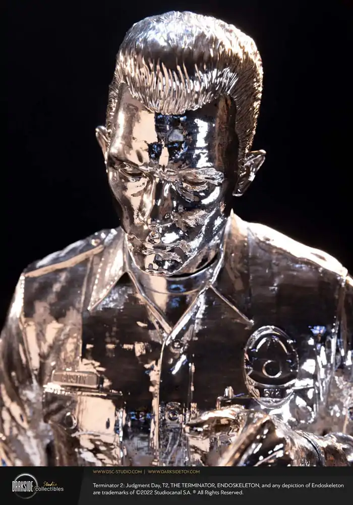 Terminator 2 Judgement Day 1/3 T-1000 Liquid Metal 30th Anniversary Edition szobor figura 70 cm termékfotó