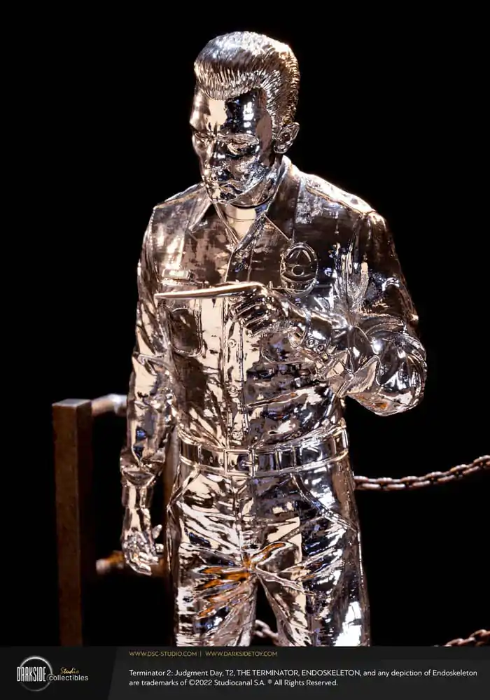 Terminator 2 Judgement Day 1/3 T-1000 Liquid Metal 30th Anniversary Edition szobor figura 70 cm termékfotó