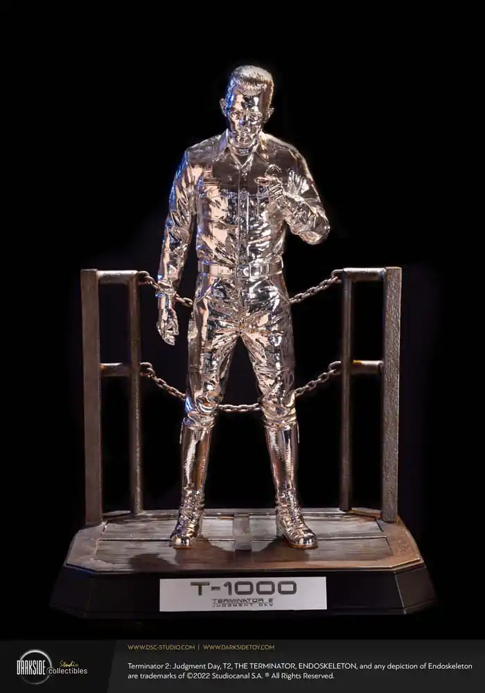 Terminator 2 Judgement Day 1/3 T-1000 Liquid Metal 30th Anniversary Edition szobor figura 70 cm termékfotó