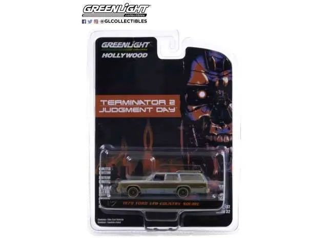 Terminator 2 Judgment Day (1991) Diecast Model 1/64 1980 Ford LTD Country Squire termékfotó