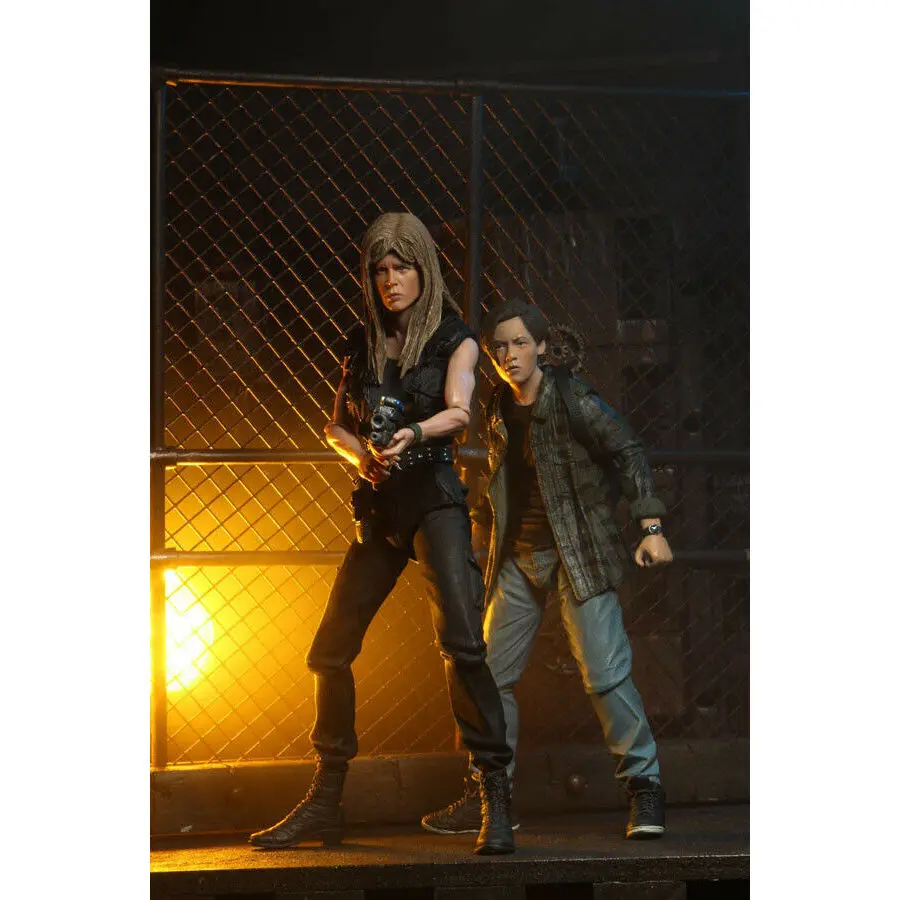 Terminator 2 Judgment Day Sarah Connor and John Connor 2 figura csomag 18cm termékfotó