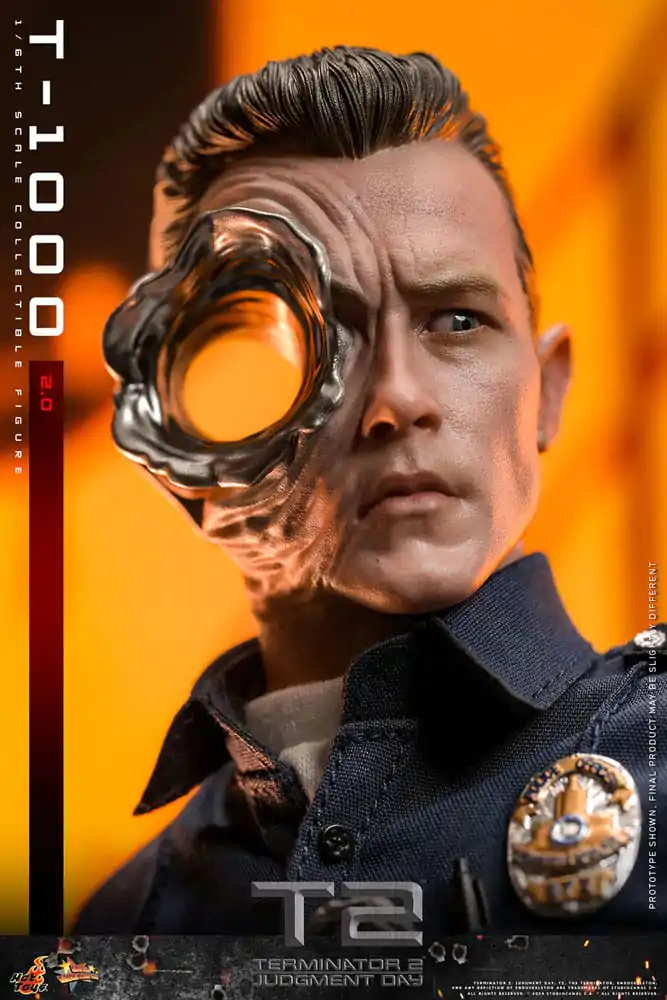 Terminator 2 Movie Masterpiece Action Figure 1/6 T-1000 (2.0) 31 cm termékfotó