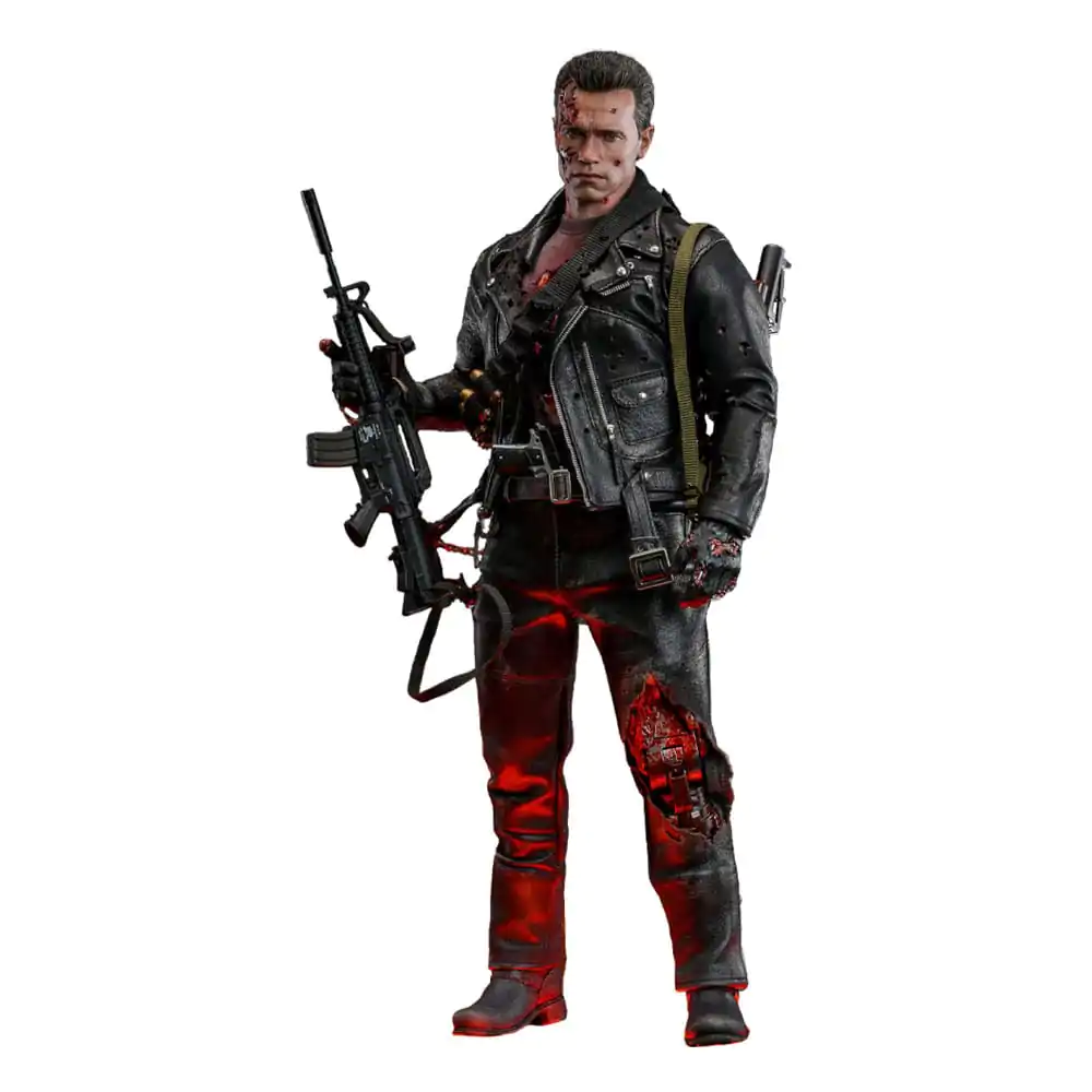 Terminator 2 Movie Masterpiece Action Figure 1/6 T-800 Battle Damaged Version 2.0 32 cm termékfotó